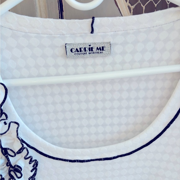 CARRIE ME Palm Beach Couture Designer two piece dress - Picture 5 of 7